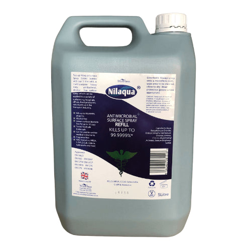 Nilaqua Surface Spray Eco Refill, Water Based, 5 Litre