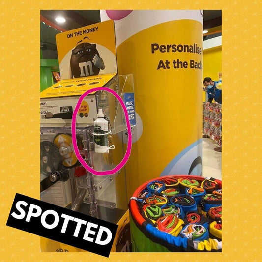 Nilaqua Sanitiser loved by M&M World