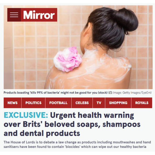 Waterless Responds to Parliament Bill banning so-called ‘biocides’