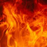 WARNING: Fire caused by Alcohol Sanitiser