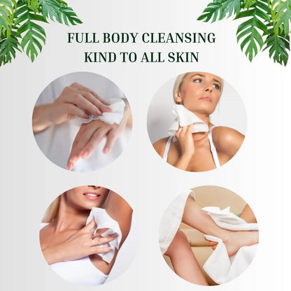 Nilaqua Biodegradable Patient Cleansing Wipes 100pk (Canister)