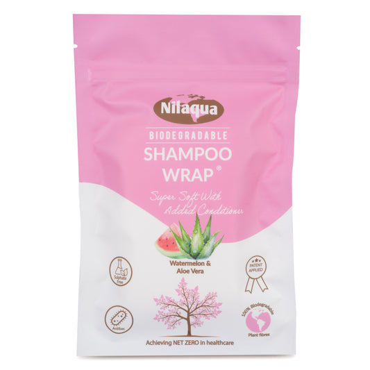 Nilaqua Biodegradable Shampoo & Conditioner Wrap - Antibacterial