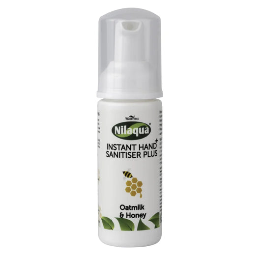 Nilaqua Oatmilk & Honey Alcohol Free Hand Sanitiser 50ml
