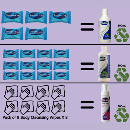 Nilaqua No Rinse Dry Shampoo Liquid 500ml