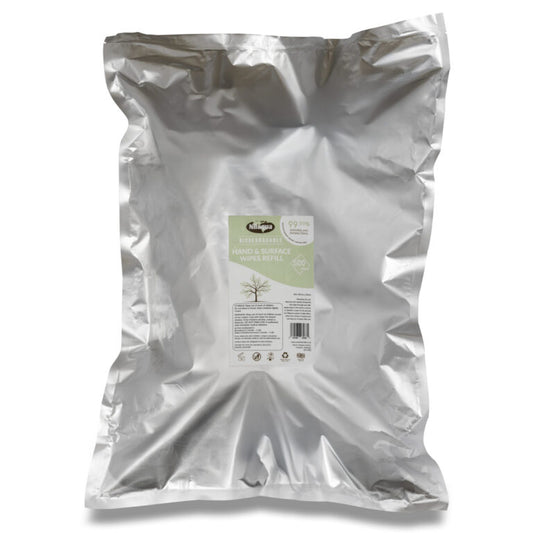 REFILL – Nilaqua Biodegradable Hand & Surface Wipes 500pk
